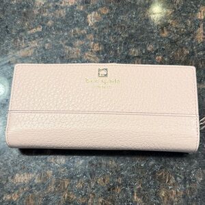 Kate Spade Blush Textured Wallet